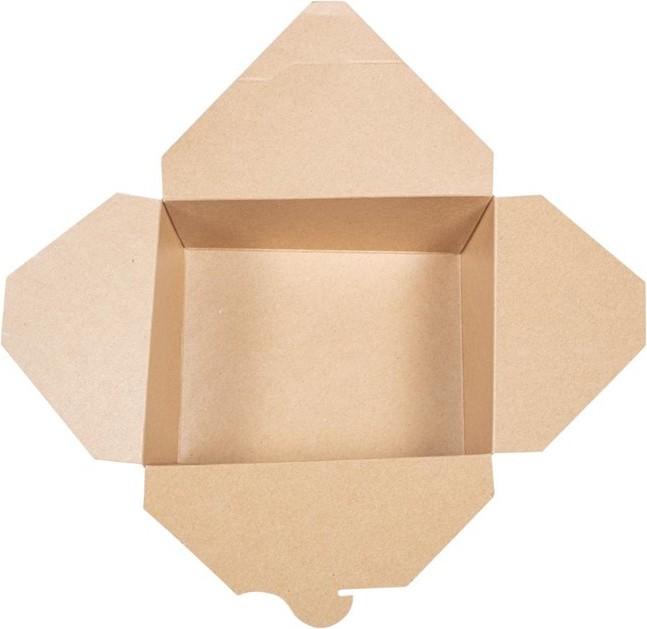  Vegware kompostierbare Men&uuml;boxen aus Pappe 1800 ml (180 St&uuml;ck) 