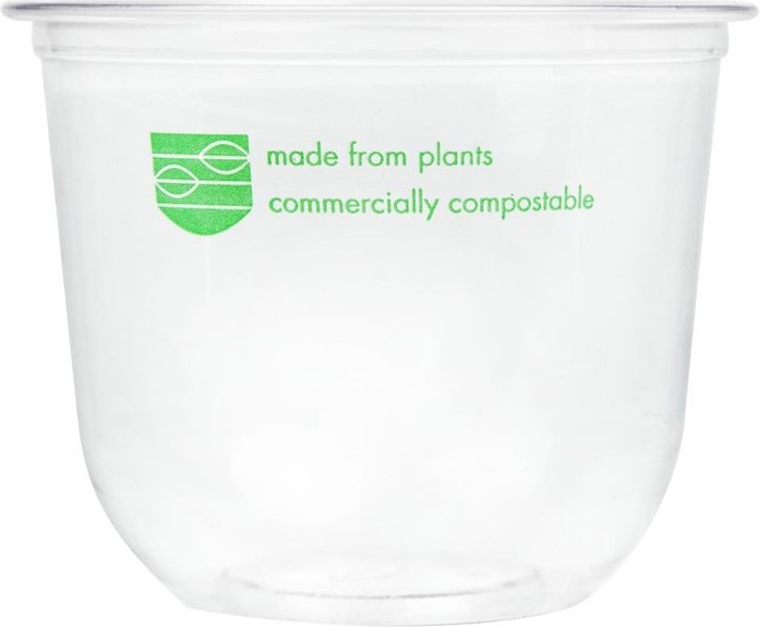  Vegware 96 Serie kompostierbare Rundbeh&auml;lter 355ml (1000 St&uuml;ck) 