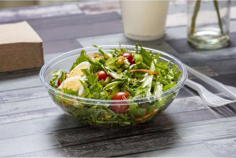  Vegware 185 Serie kompostierbare Salatsch&uuml;sseln 710ml (300 St&uuml;ck) 