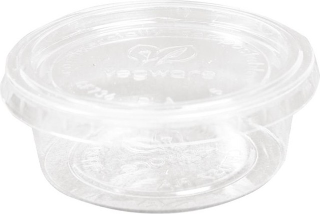  Vegware kompostierbare Deli Becher 5,7cl 