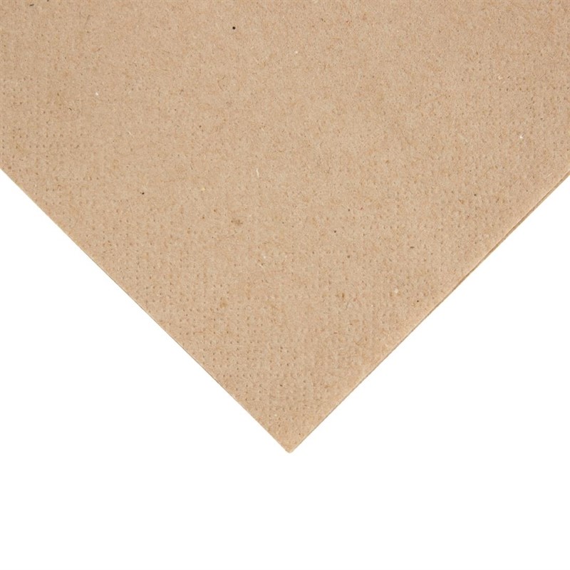  Fiesta Cocktailservietten aus recyceltem Kraftpapier 24cm (4000 St&uuml;ck) 