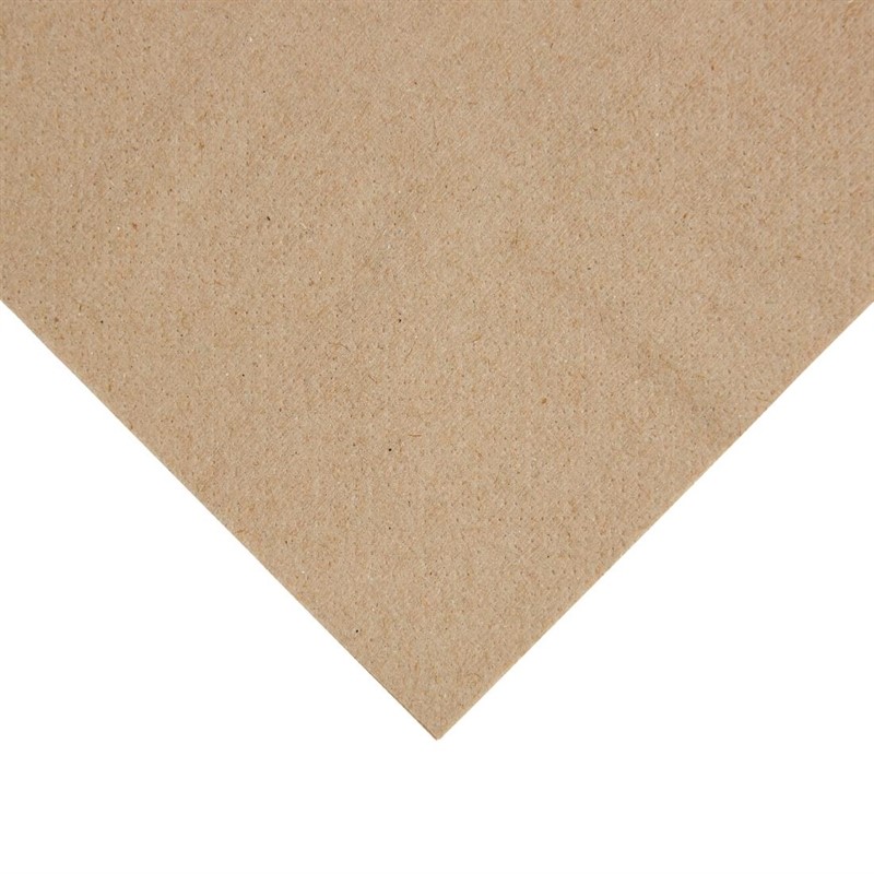  Fiesta Lunchservietten 1/4 recyceltes Kraftpapier 33cm (2000 St&uuml;ck) 