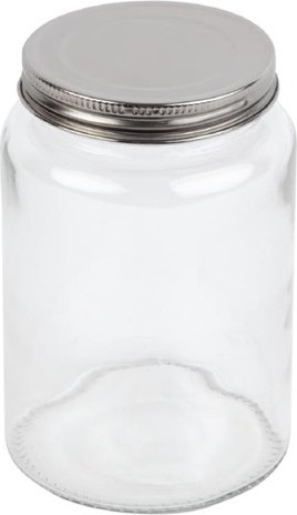  Vogue Glas mit Schraubdeckel 550ml (6 St&uuml;ck) 