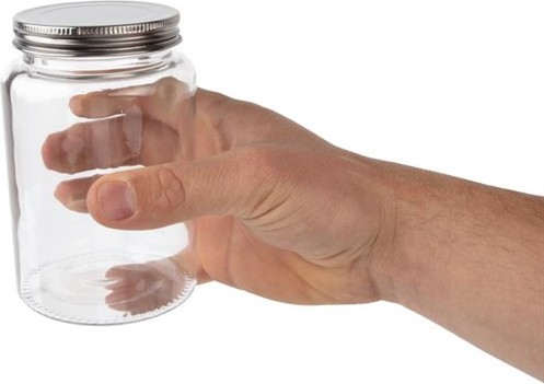  Vogue Glas mit Schraubdeckel 550ml (6 St&uuml;ck) 