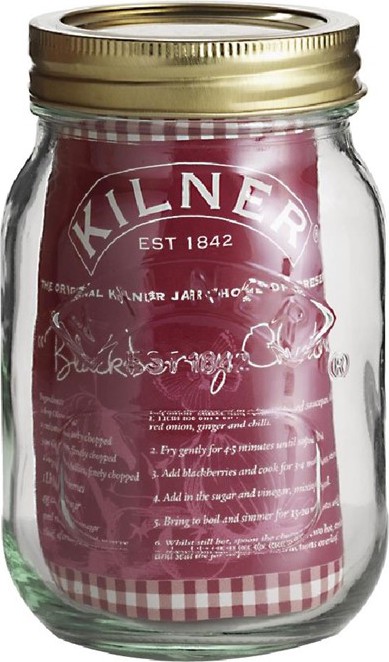  Kilner Einmachglas mit Schraubverschluss 500ml 
