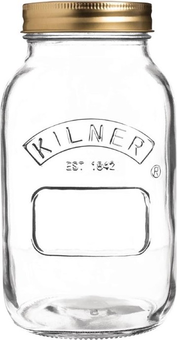  Kilner Einmachglas mit Schraubverschluss 1 Liter 