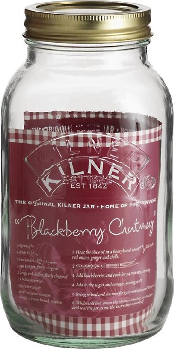  Kilner Einmachglas mit Schraubverschluss 1 Liter 