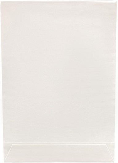  Olympia Tischaufsteller Acryl L-Form A5 