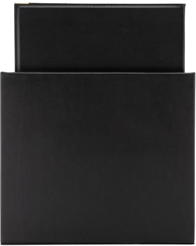  Securit Classic Lederset mit 20 Men&uuml;kartenhaltern 4x A4 in 1er Box (inkl. 1 Doppeleinlage) 