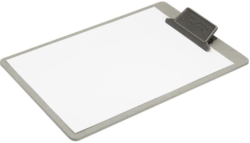  Securit Vintage Speisekarten Klemmbrett Metall Patina Clip mit "Essen & Trinken" A4 
