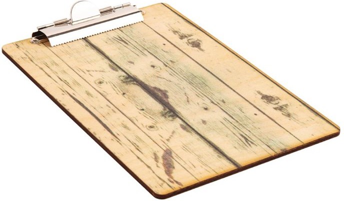  Olympia Speisekarte Klemmbrett Holzoptik A5 