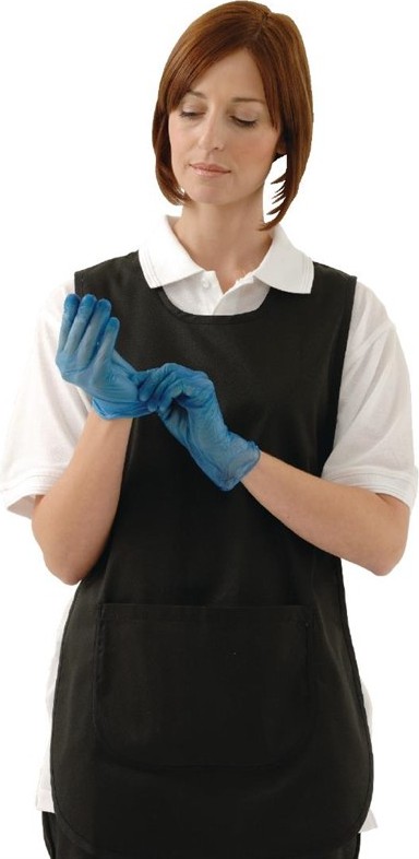  Vogue Vinylhandschuhe Blau puderfrei 