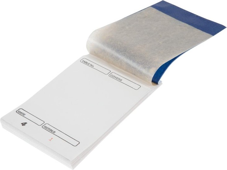  Fiesta Bestellblock mit Kohlepapier 1 gro&szlig;es Dublikat Exemplar 