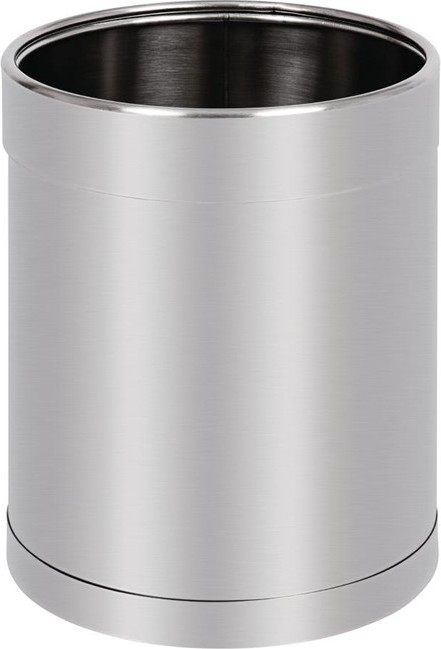  Bolero Papierkorb in Edelstahl 10,2L 