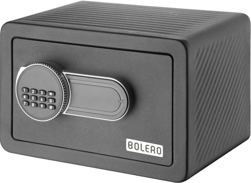  Bolero Standard Hotelsafe Schwarz 200x310x200mm 