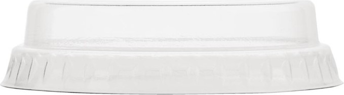 Vegware Flache kompostierbare Deckel ohne Loch 200ml 