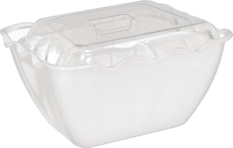  Kristallon hoher Deckel f&uuml;r 75cl Salatsch&uuml;sseln 