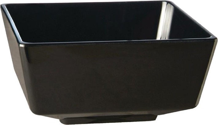  APS Float quadratisch Schale schwarz 25cm 