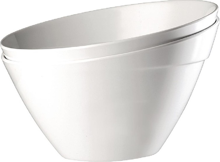  APS Melamin Schale Balance wei&szlig; 30cm 