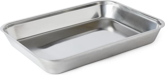  Gastro M Auslageschale aus Edelstahl 5,5(H) x 41(B) x 31(T)cm 
