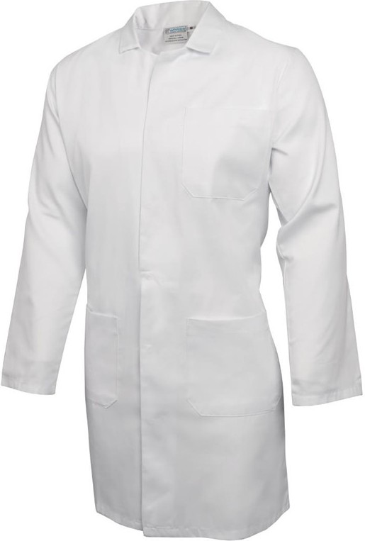  Whites lange Arbeitsjacke Unisex 