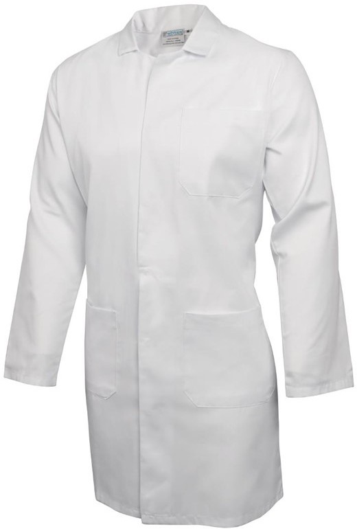  Whites lange Arbeitsjacke Unisex 