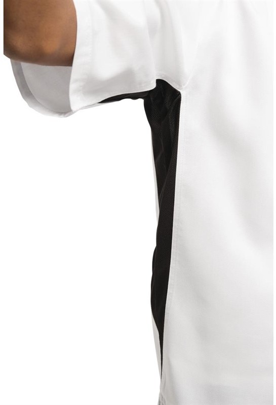  Whites Nevada Kochjacke kurze &Auml;rmel wei&szlig; 