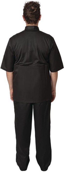  Chef Works Montreal Kochjacke kurze &Auml;rmel schwarz 