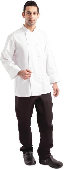  Chef Works Calgary Cool Vent Unisex Kochjacke Weiß 