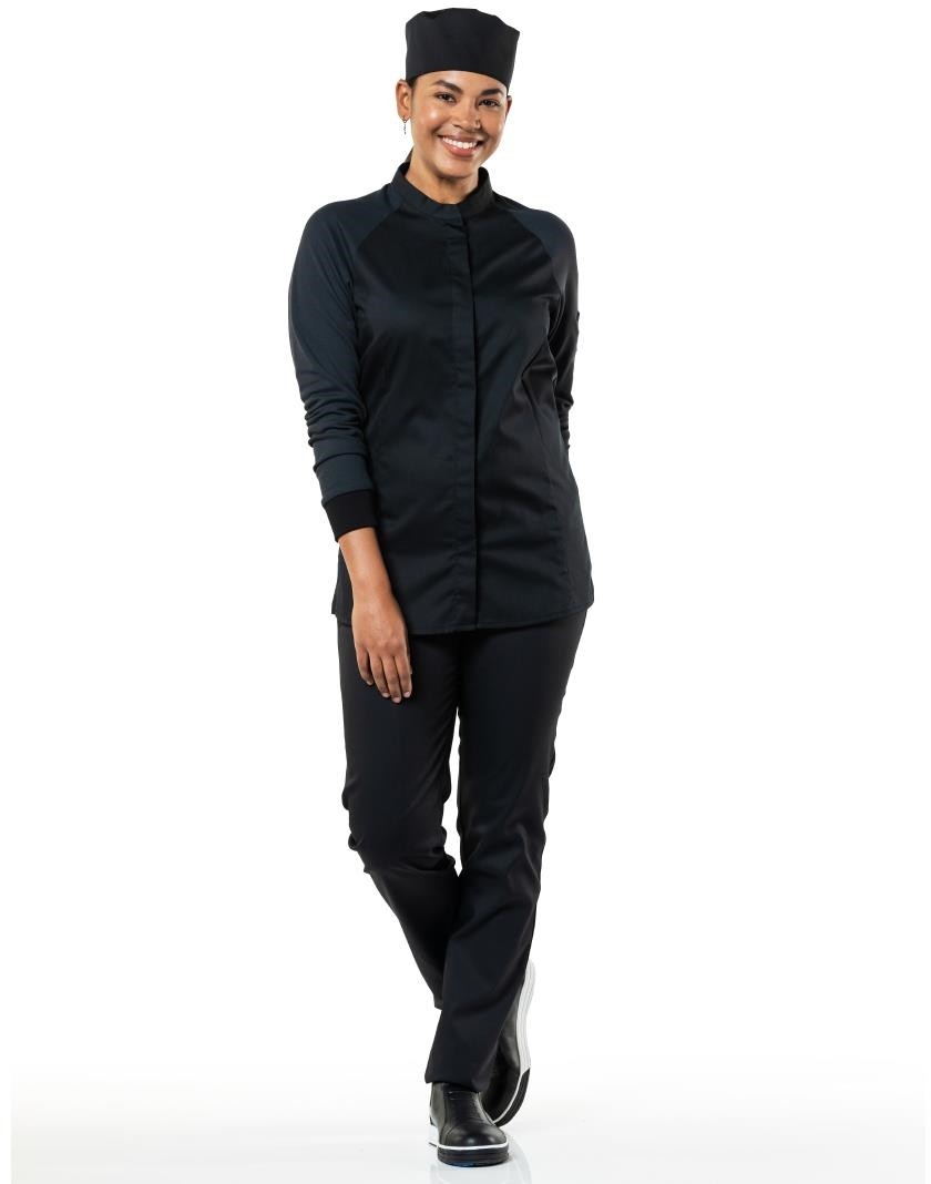  Chaud Devant Sorella UFX Damen Kochjacke schwarz 