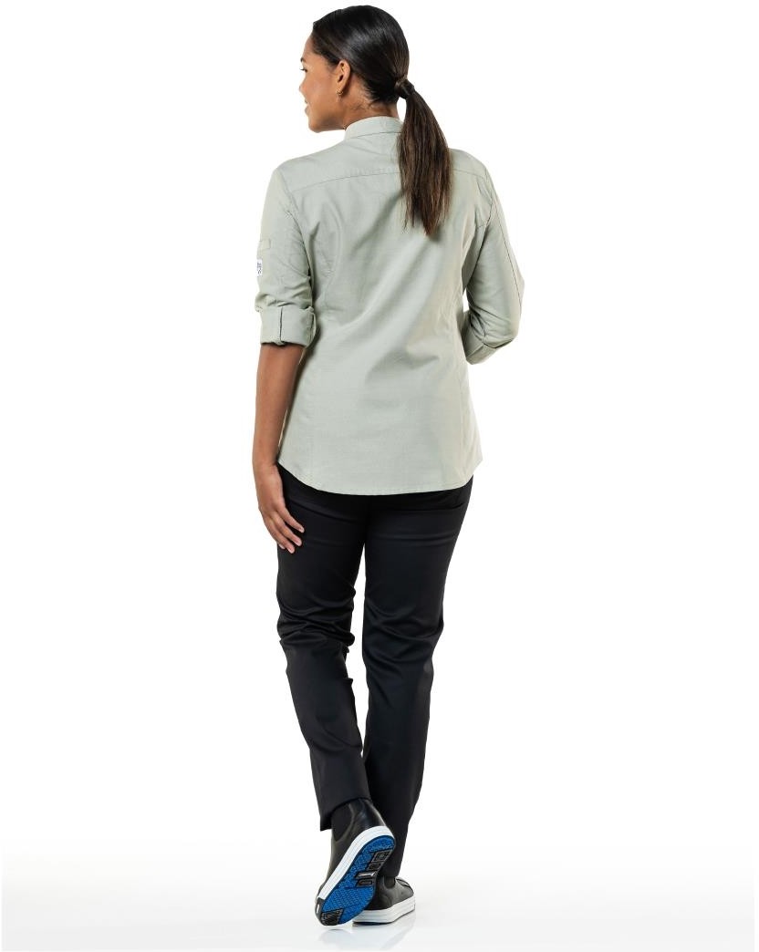  Chaud Devant Nordic Green Damen Kochjacke 