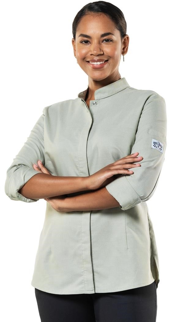  Chaud Devant Nordic Green Damen Kochjacke 