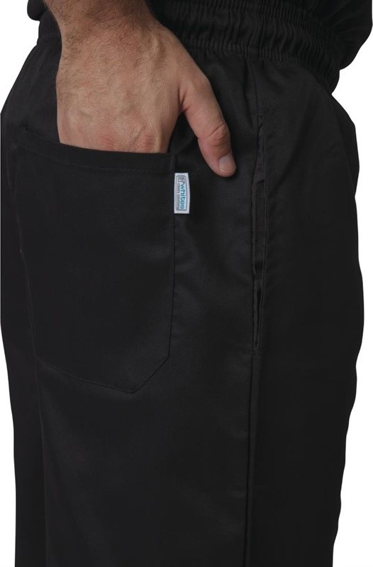  Whites Unisex Kochhose Vegas schwarz 
