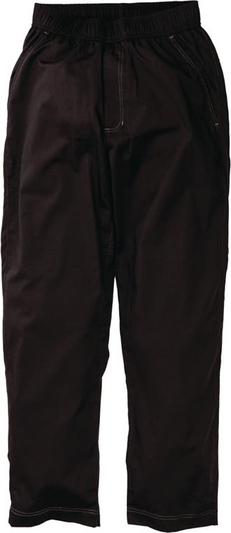  Chef Works Lockere Cool Vent-Kochhose schwarz 