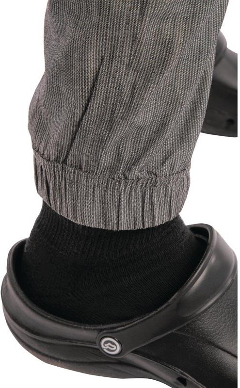  Chef Works Jogger 257 Kochhose schwarz-wei&szlig; gestreift 
