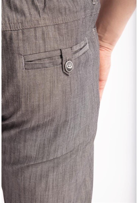  Chef Works Jogger 257 Kochhose schwarz-wei&szlig; gestreift 