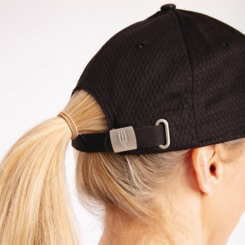  Chef Works Cool Vent Baseballcap schwarz-rot 
