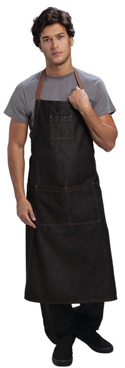  Chef Works Memphis Latzsch&uuml;rze schwarz 