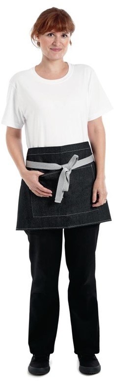  Whites Southside kurze Denimbistrosch&uuml;rze schwarz 