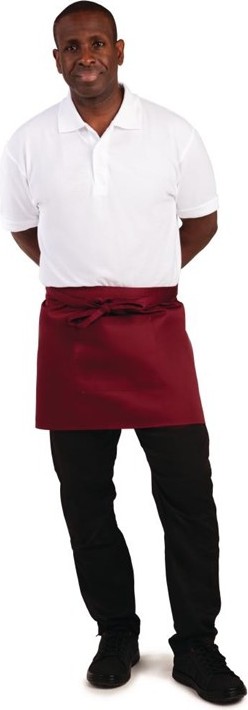 Whites kurze Bistrosch&uuml;rze bordeaux 