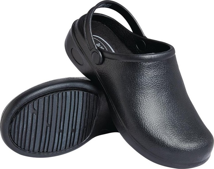  Slipbuster K&uuml;chenclogs schwarz 