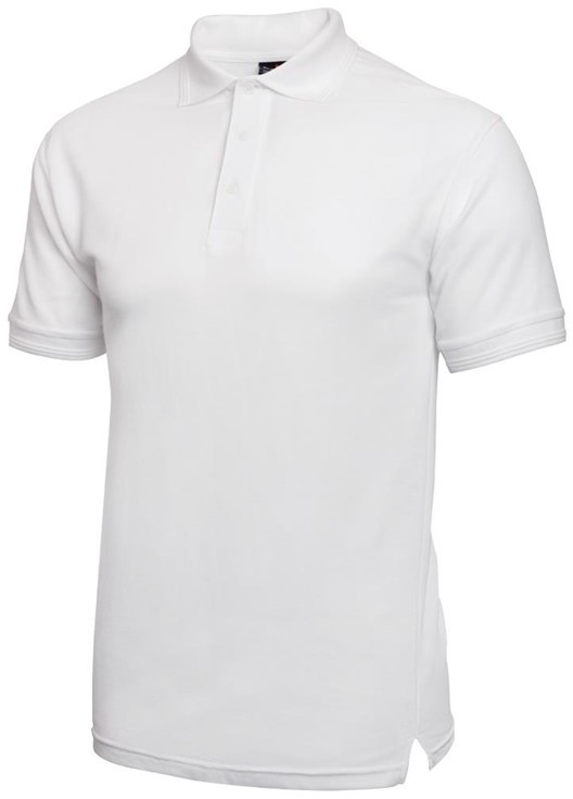  Gastronoble Unisex Poloshirt wei&szlig; 