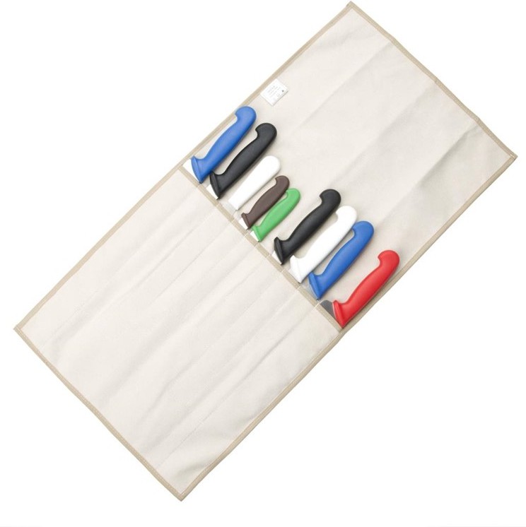 Vogue Messertasche Canvas 10 F&auml;cher ohne Inhalt 