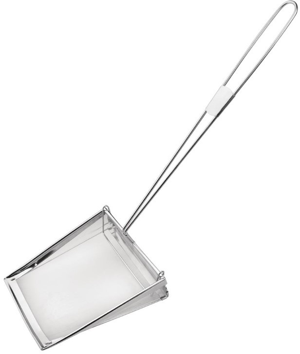  Vogue Schaumkelle rechteckig Edelstahl 20cm 