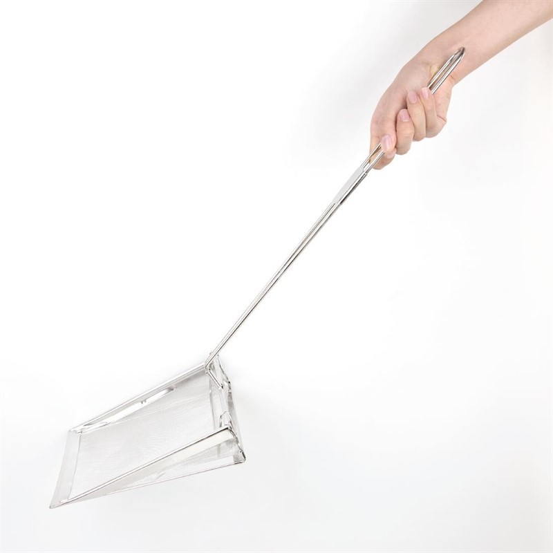  Vogue Schaumkelle rechteckig Edelstahl 20cm 