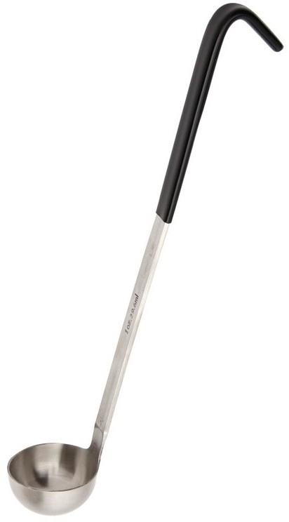  Vogue farbkodierter Sch&ouml;pfl&ouml;ffel schwarz 3cl 