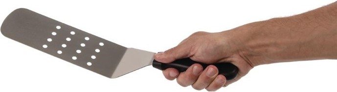  Vogue Pfannenwender gelocht Edelstahl 25cm 