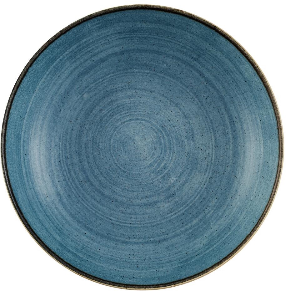  Churchill Stonecast Raw Evolve Coupe-Sch&uuml;sseln, Blaugr&uuml;n, 248 mm (12 St&uuml;ck) 
