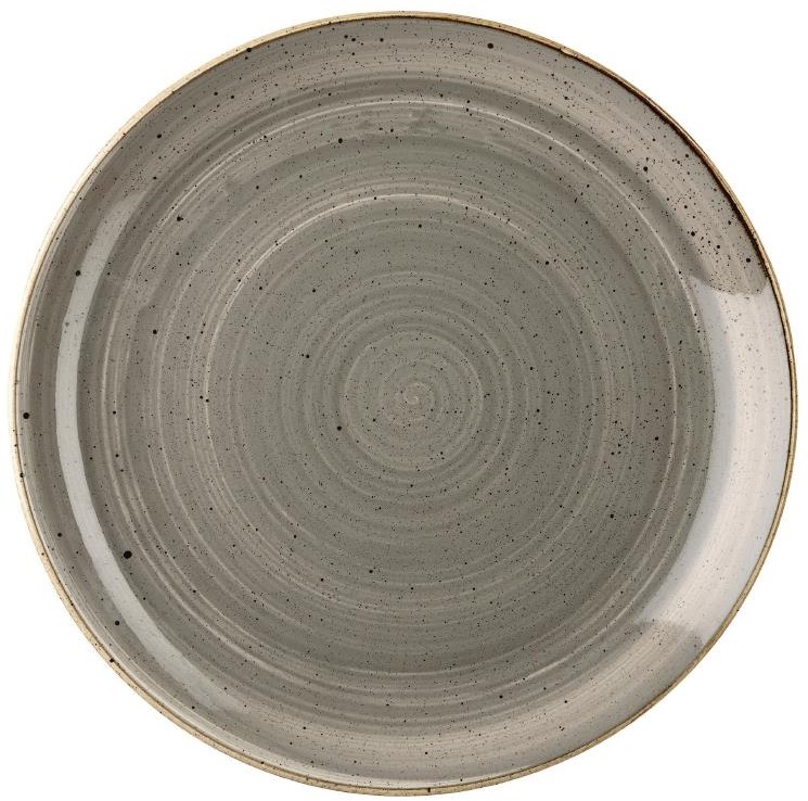 Churchill Stonecast Coup&eacute;-Teller, grau, 288 mm (12 St&uuml;ck) 