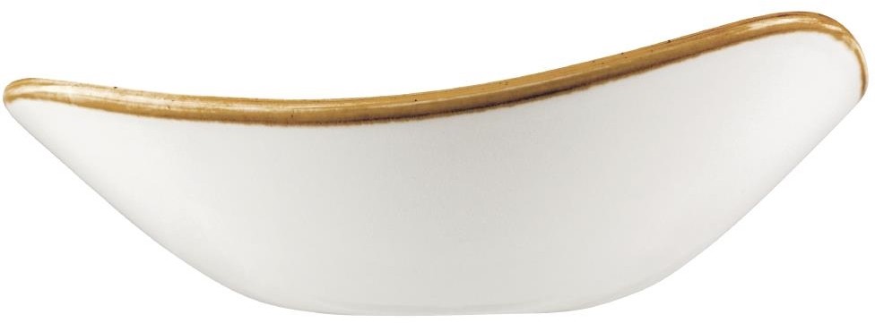  Churchill Stonecast Dreieckige Sch&uuml;ssel, Senfkorngelb, 229 mm, (12 St&uuml;ck) 